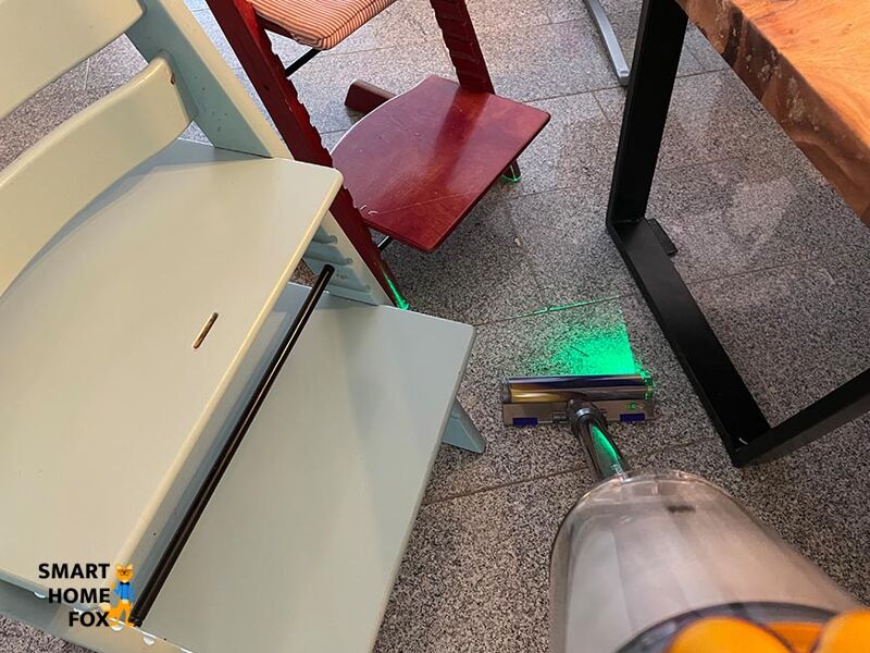 Der Dyson V15 Detect im Alltag